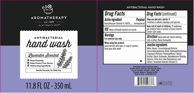 hand wash lavender scented 350 ml bzk 15.jpg label image - hand wash lavender scented 350 ml bzk 15